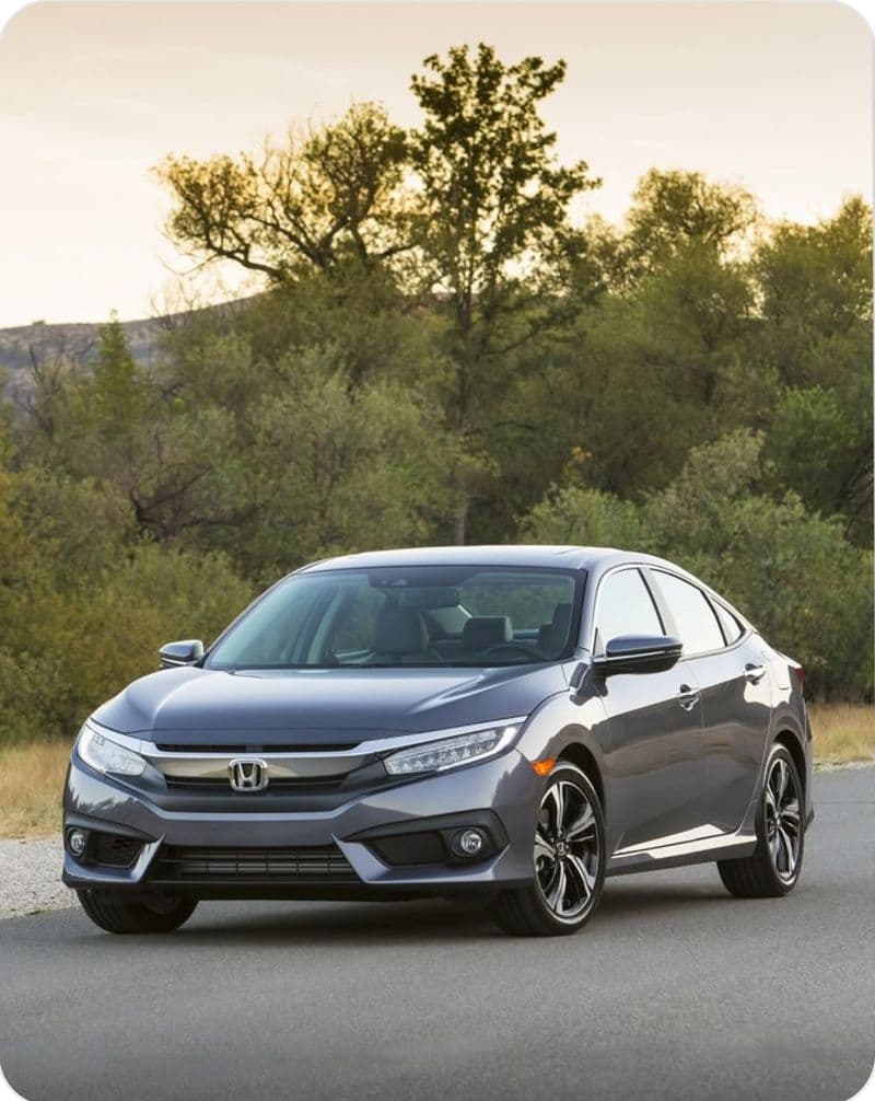 Honda Civic sedan — economy cab from Mangalore