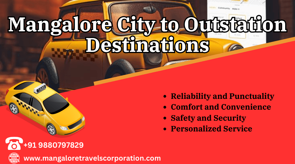 Mangalore Outstation Cabs, Cars & Taxi Rental Services