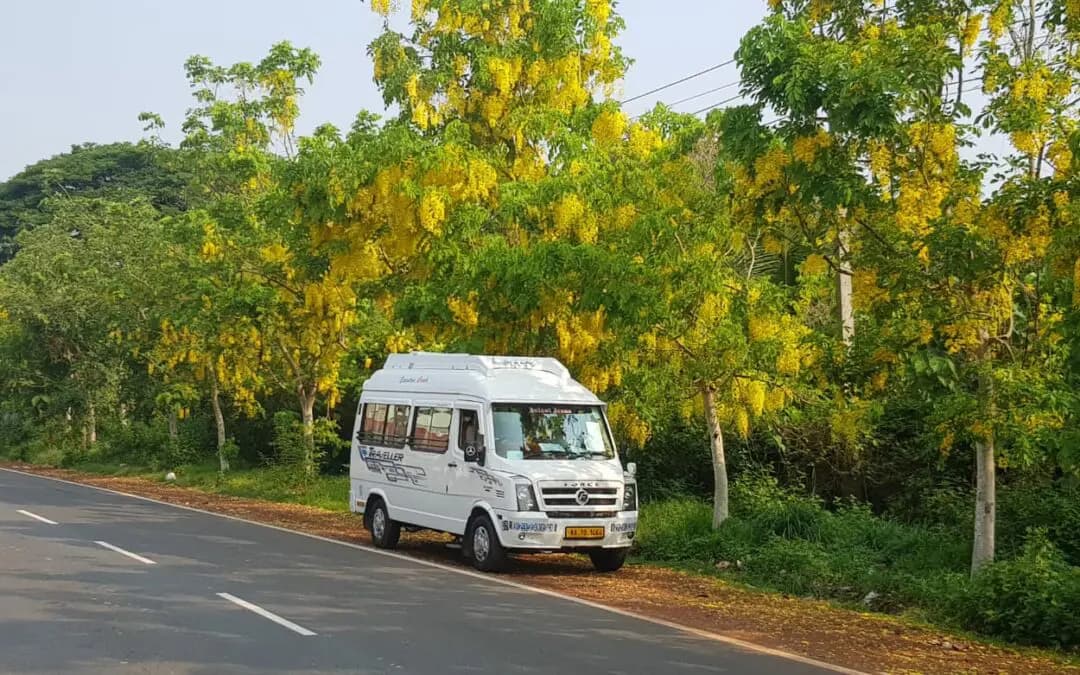 Mangalore to Kollur Mookambika Temple by Tempo Traveller