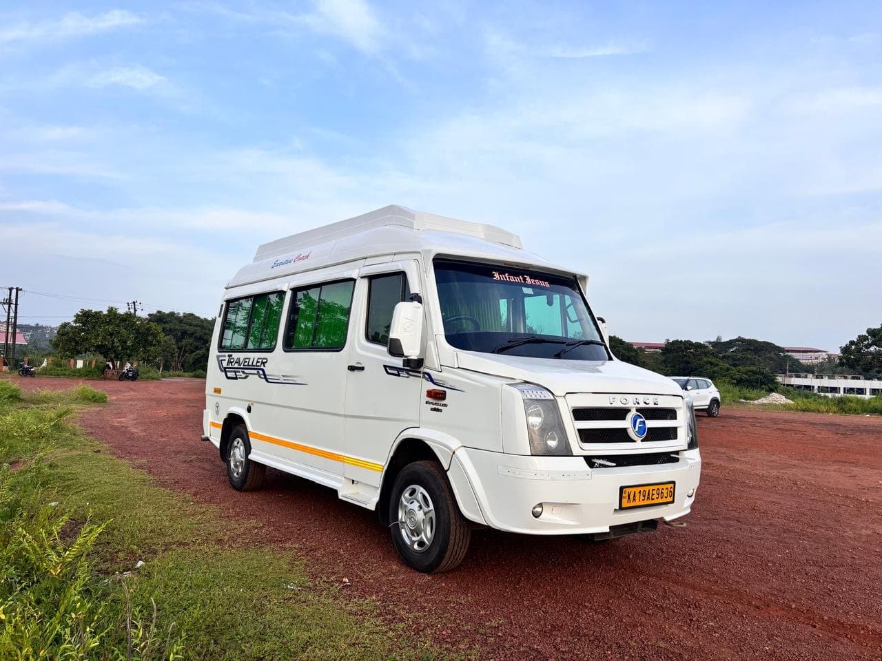 Mangalore to Mantralaya Tempo Traveller